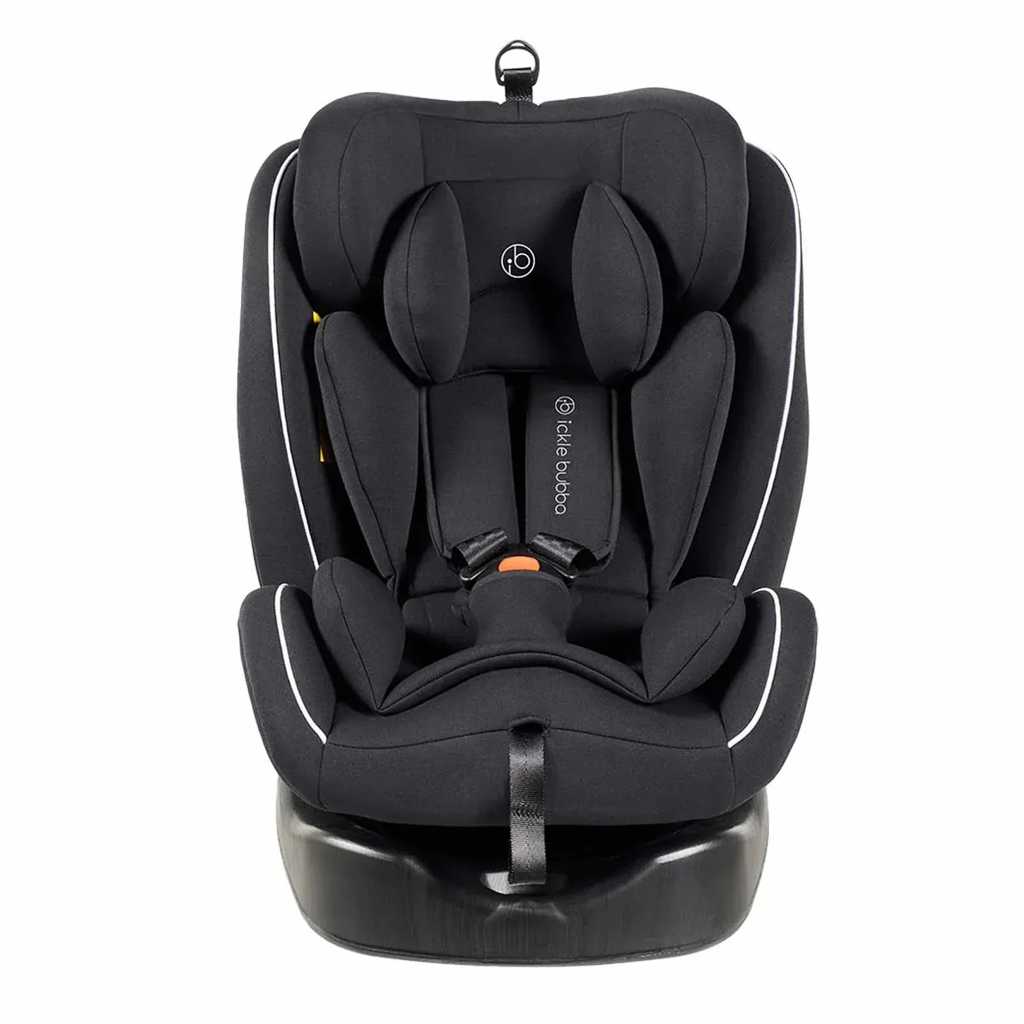 Ickle Bubba Rotator 360 Spin Group 0+/1/2/3 Car Seat Black - All In One Seat From Birth To 12 Years