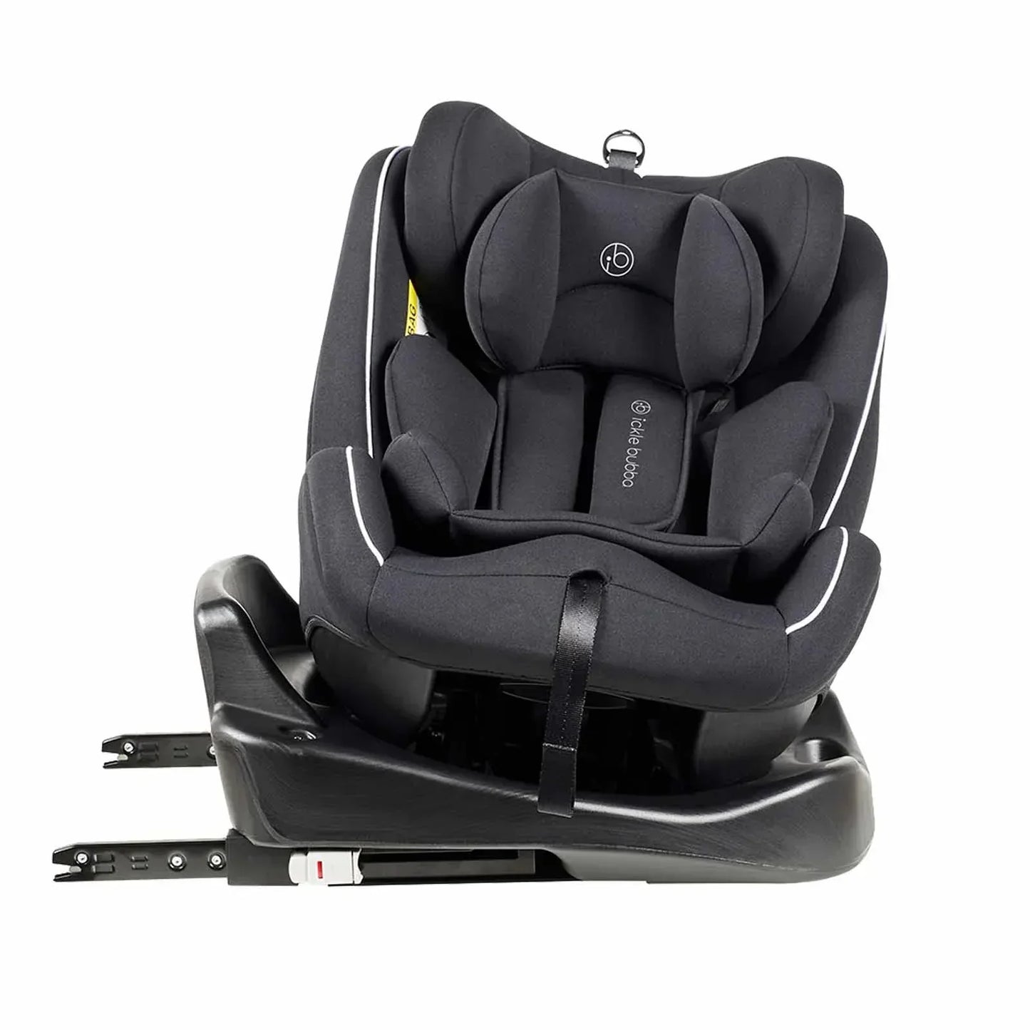 Ickle Bubba Rotator 360 Spin Group 0+/1/2/3 Car Seat Black - All In One Seat From Birth To 12 Years