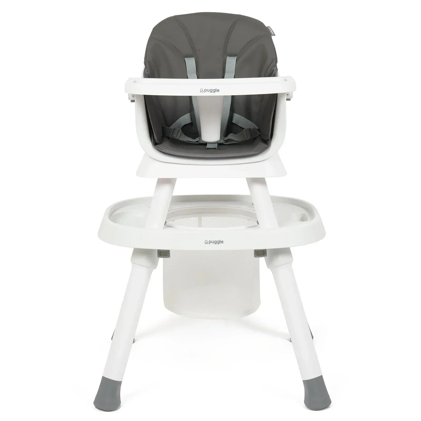 Puggle Snack And Play 7 In 1 Hi Lo Highchair - Growth Through 6 Months To 5 Years