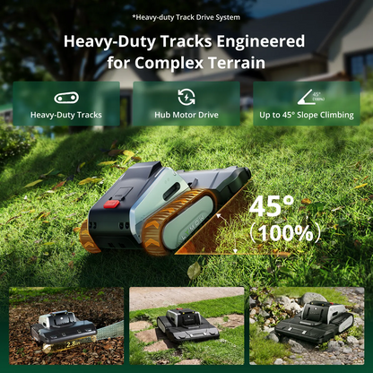 Robotic Lawn Mower - 1.73 Acre Advanced Navigation | Lymow Tech