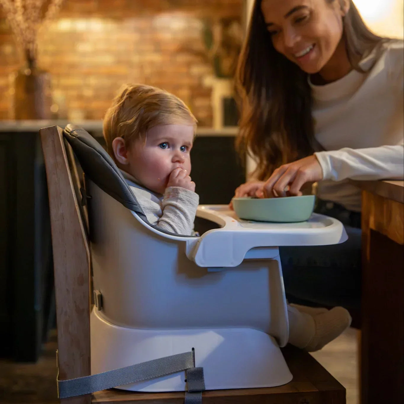 Puggle Snack And Play 7 In 1 Hi Lo Highchair - Growth Through 6 Months To 5 Years
