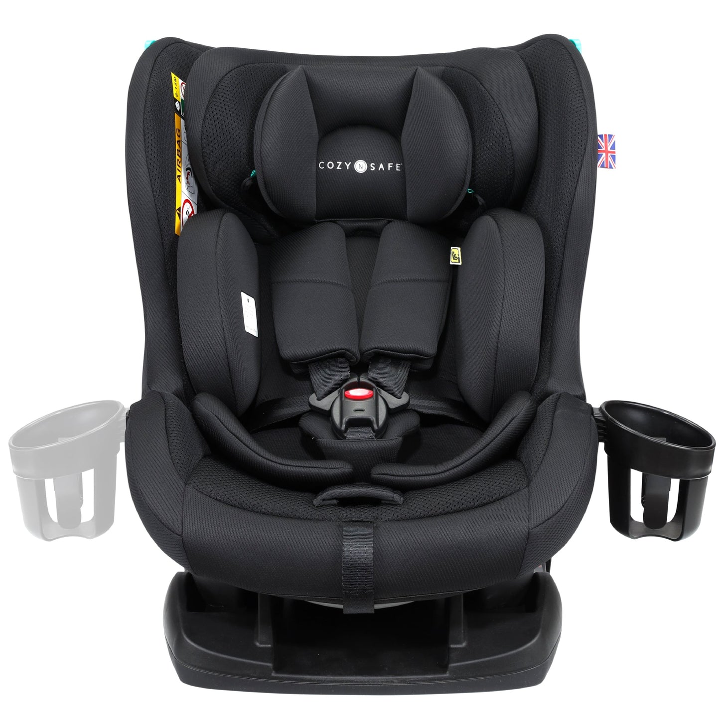 Fitzroy+ i-Size - All In One 40–150cm Child Car Seat From Birth To 12 Years, ECE R129 Certified