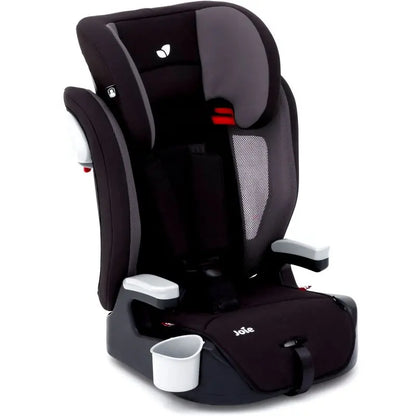 Joie Elevate Group 1 2 3 High Back Booster Car Seat Two Tone Black - Three Seats In One From 9Kg To 36Kg
