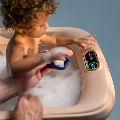 Maxi-Cosi Indigo Plus - Safe Bath Time With Built-In HighSense Thermometer And Anti-Slip Pad
