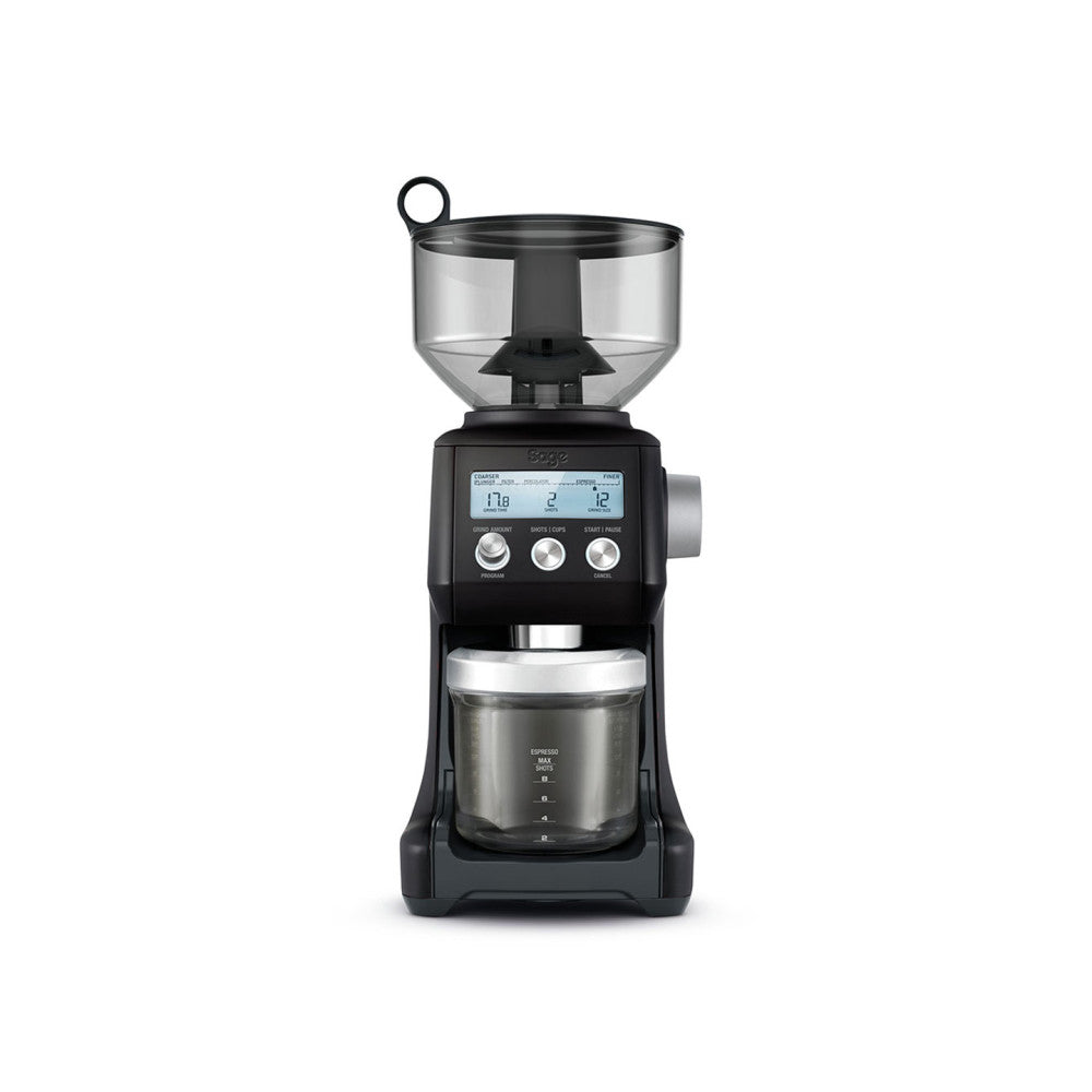 Sage the Smart Grinder™ Pro SCG820BTR Espresso Grinder for Home – Black/Silver