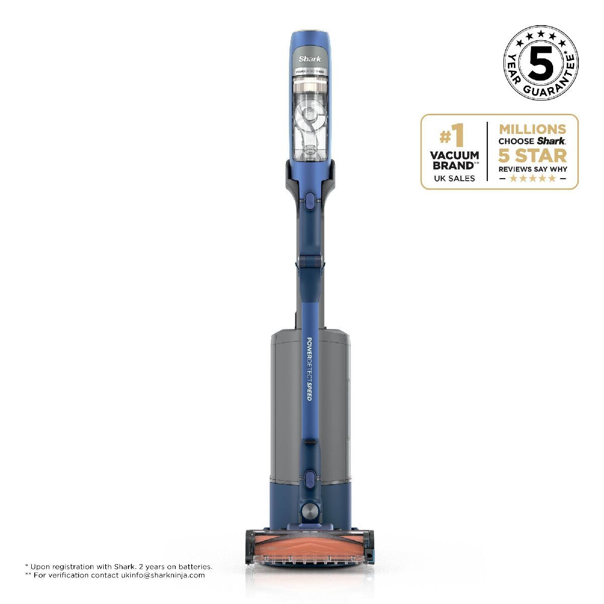 Shark IA3241UKT Cordless Vacuum Cleaner with Auto-Empty Dock
