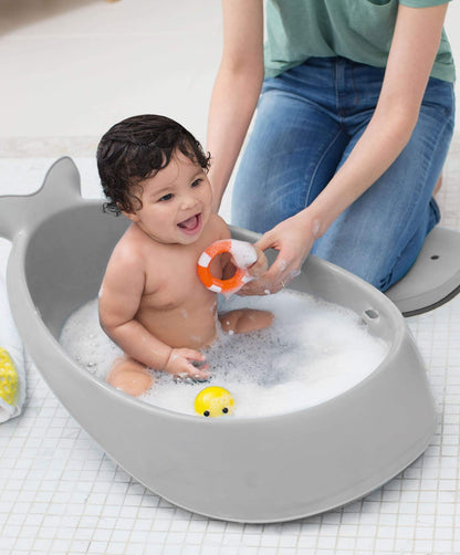 Moby 3 Stage Baby Bath - Grows With Baby Through Three Stages For Full Body Or Seated Support